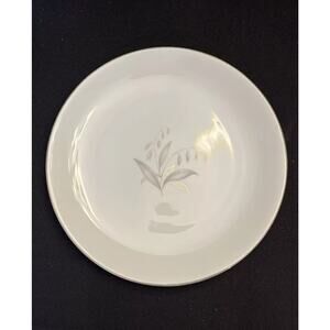 Kayson’s Fine China “Golden Rhapsody” Round Glass Plate Lily Of The Valley